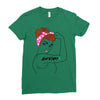 girl power survivor breast cancer Ladies Fitted T-Shirt