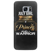 july girl is a perfect combination of princess and warrior Samsung Galaxy S7 Edge