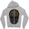 metal disk jockey Zipper Hoodie