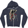 old gamer Zipper Hoodie