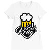 beer king Ladies Fitted T-Shirt