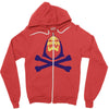 skeletor masters of the universe he man inspired gift geek nerd cool Zipper Hoodie