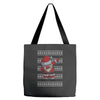 ugly santa dabbing Tote Bags