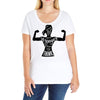 you are stronger than you think Ladies Curvy T-Shirt