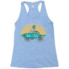 ride and surf Racerback Tank