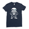 undertale sans Ladies Fitted T-Shirt