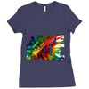 jake paul text paradise Ladies Fitted T-Shirt