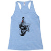 biker girl Racerback Tank