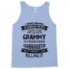 Super Cool Grammy Of A Freaking Awesome Granddaughter Tank Top