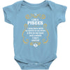i am a pisces Baby Onesie