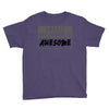 my name is awesome Youth Tee