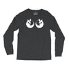 rude christmas pudding Long Sleeve Shirts