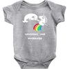 unicorns are overrated Baby Bodysuit