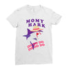 Mommy Shark -Shark Do Do Do Ladies Fitted T-Shirt