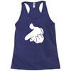 mouse hands ym Racerback Tank