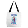 sister of the birthday girl Tote Bags