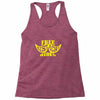 free mustache rides t shirt Racerback Tank