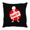 roswell t shirt alien t shirt ufo conspiracy Throw Pillow