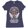 I Own It Forever The Title Senior Cost Accountant Ladies Fitted T-Shirt