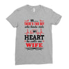 There's This Boy Who Stole My Heart He Calls Me Wife Ladies Fitted T-Shirt