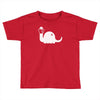 apatosaurus white Toddler T-shirt