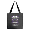Never Underestimate the Strength of a Pancreatic Cancer Warrior Tote Bags