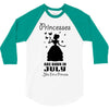 Princesses Are Born In July 3/4 Sleeve Shirt