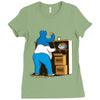 bad diet Ladies Fitted T-Shirt