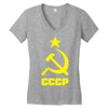 cccp Women's V-Neck T-Shirt