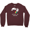 unicorns are overrated Crewneck Sweatshirt