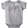 cute enjoy Baby Bodysuit