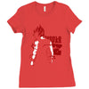 World War Z Goku DBZ Ladies Fitted T-Shirt