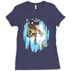 frozen banana Ladies Fitted T-Shirt