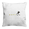 chicken xing Throw Pillow