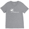 princess sticker vinyl decal die cut   girl crown car window baby wall V-Neck Tee