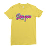love you baby Ladies Fitted T-Shirt