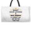 Smart Good Looking Mail Carrier Doesnt Get Better Than This Weekender Totes