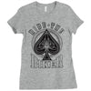ride the biker Ladies Fitted T-Shirt