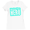 working class hero Ladies Fitted T-Shirt