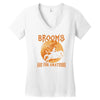brooms are for amateurs 2 Women's V-Neck T-Shirt