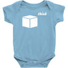 Think Outside The Box Baby Onesie