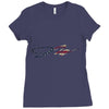 jake paul signature Ladies Fitted T-Shirt