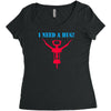i need a hug Women's Triblend Scoop T-shirt