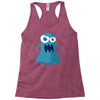 angry monster Racerback Tank