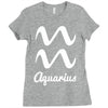 aquarius zodiac Ladies Fitted T-Shirt