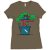 plant house Ladies Fitted T-Shirt