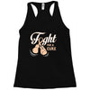 Fight For a Cure Uterine Cancer Awareness Racerback Tank