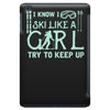 i ski like a girl iPad Mini