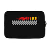Fire White Laptop sleeve