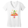 yoshzilla Women's V-Neck T-Shirt